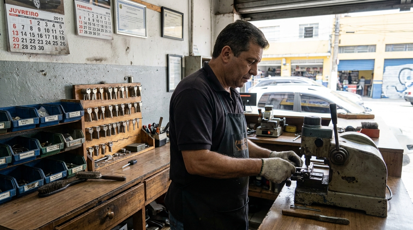 Confecção de Chave Automotiva perto de mim no Arpoador, Contagem‑MG